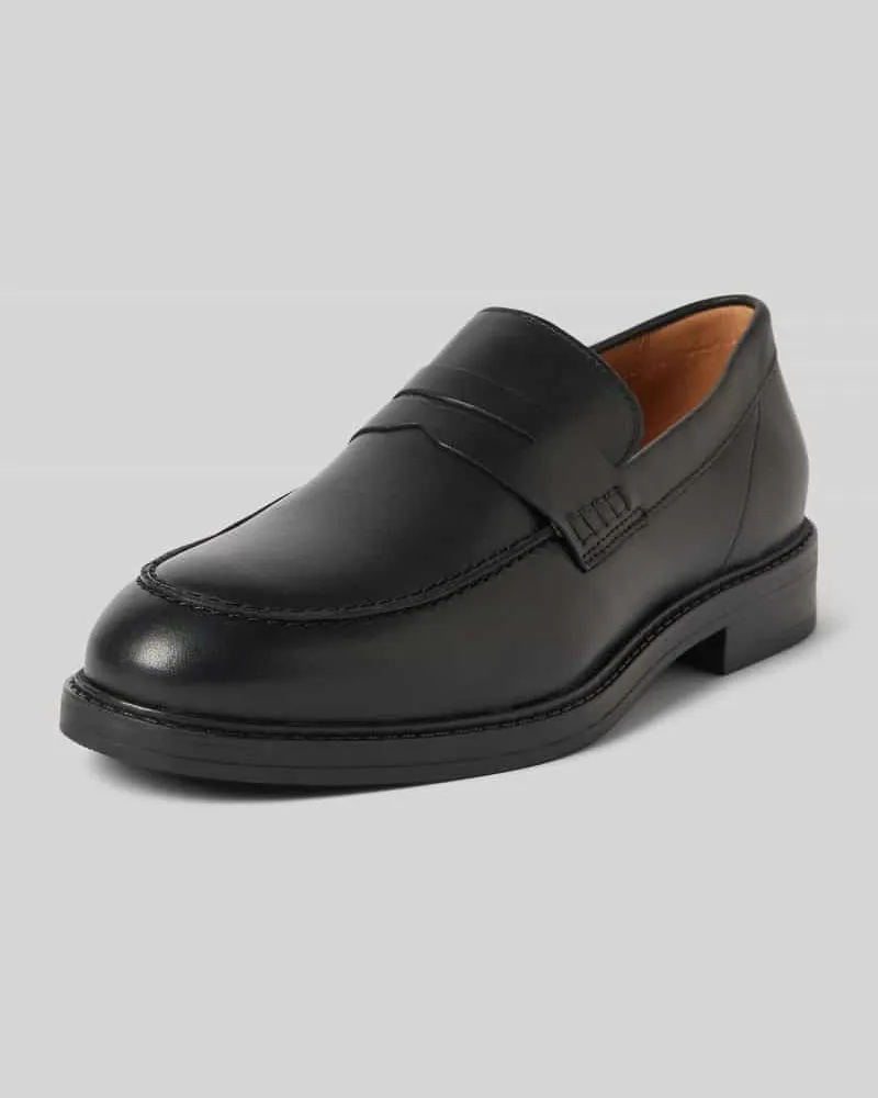Selected Homme Loafer mit strukturierter Sohle Modell 'BLAKE Black