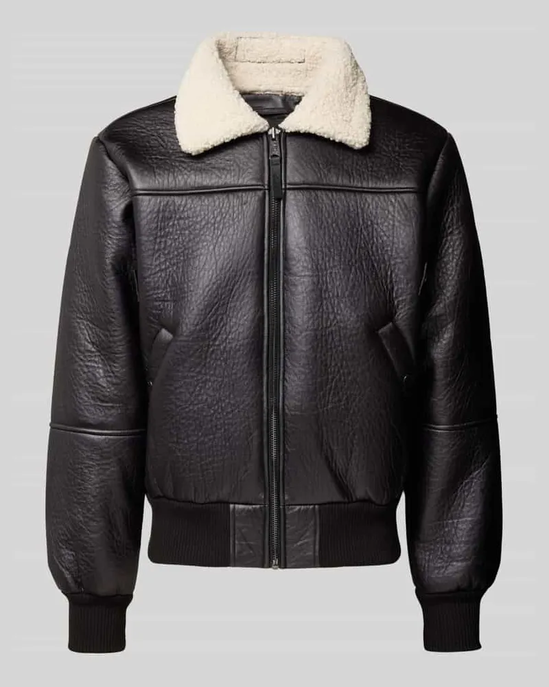 Alpha Industries Jacke mit Reißverschluss Black