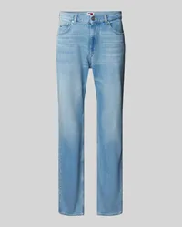 Tommy Hilfiger Regular Straight Fit Jeans im 5-Pocket-Design Modell 'RYAN Hellblau