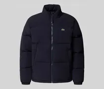 Regular Fit Daunenjacke mit Stehkragen und integrierter Kapuze