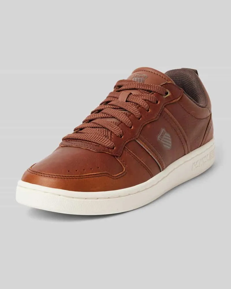 K-Swiss Sneaker mit Label-Details Modell 'Lozan Match Lux Cognac