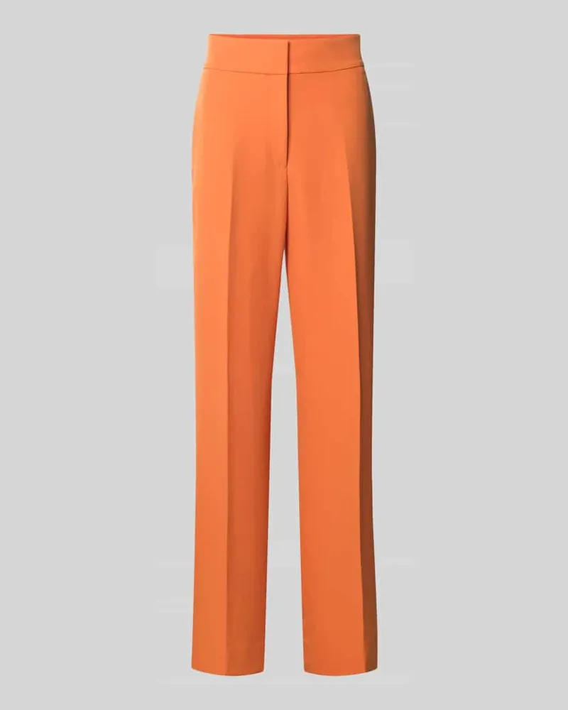 HUGO BOSS Wide Leg Weite Hose mit Gürtelschlaufen Modell 'HIMIA-1 Orange