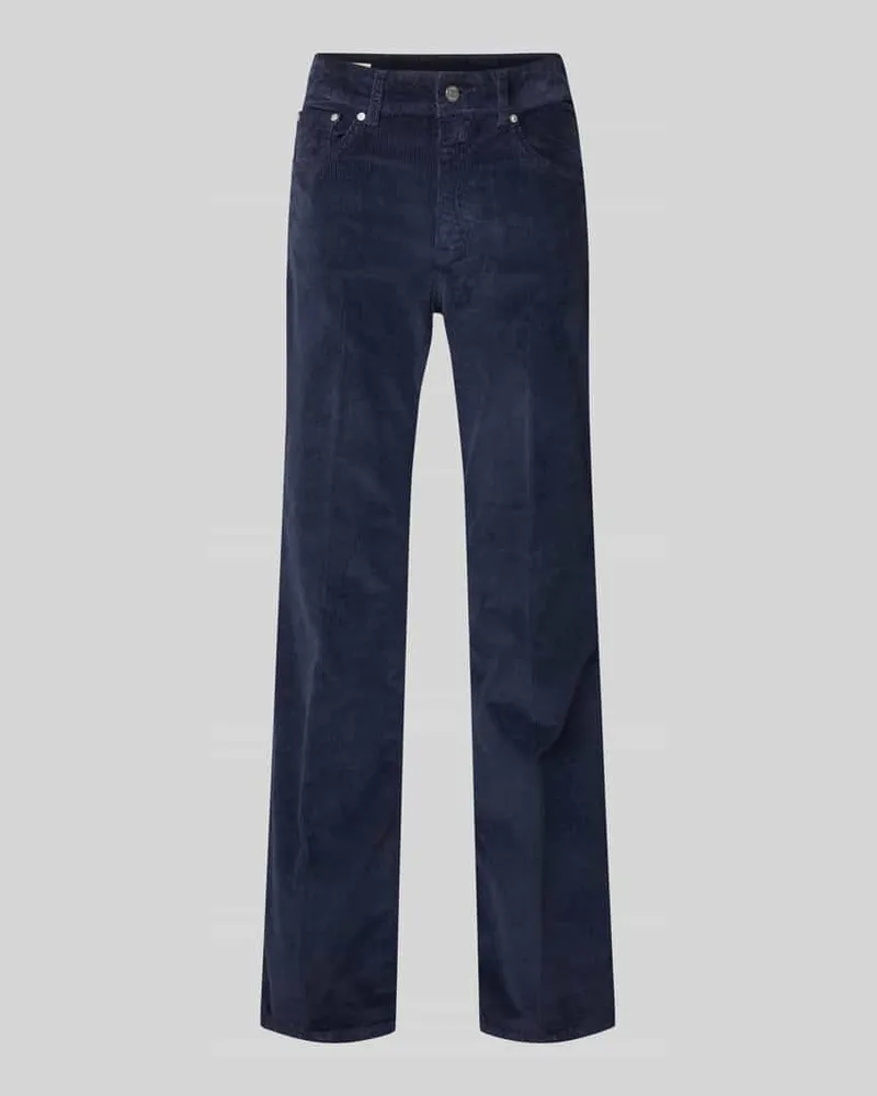 Gant Flared Fit Cordhose im 5-Pocket-Design Modell 'Cordur Marine