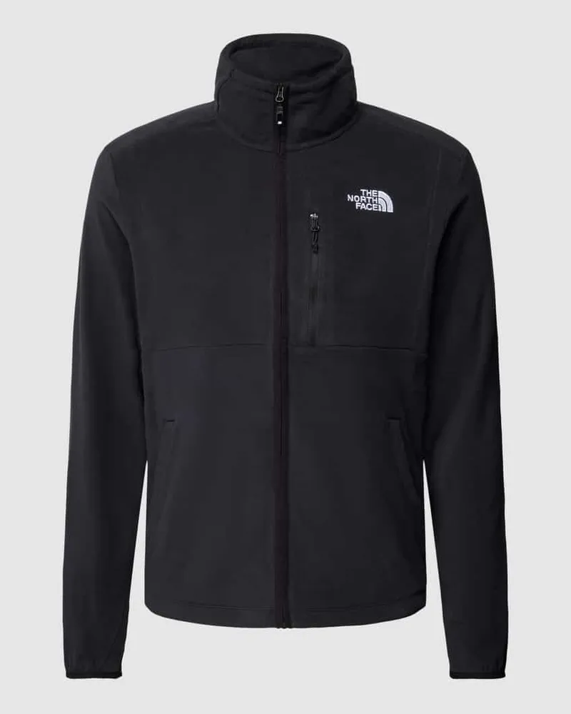 The North Face Fleecejacke mit Label-Stitching Black