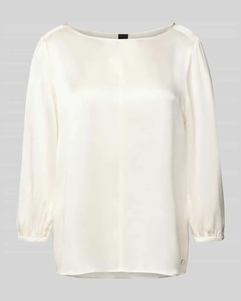 Marc Cain Blusenshirt aus reiner Seide Offwhite