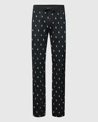 Ralph Lauren Sweatpants mit Allover-Print Modell 'LIQUID Black