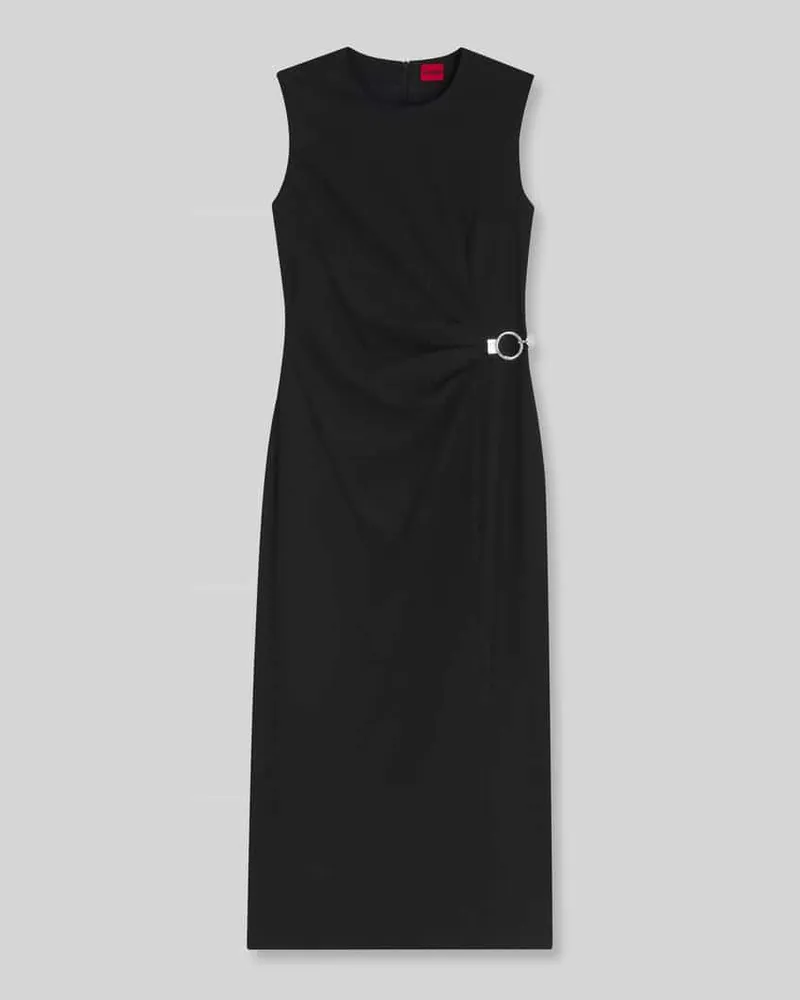 HUGO BOSS Etuikleid mit verdecktem Reißverschluss Modell 'KLINDA Black