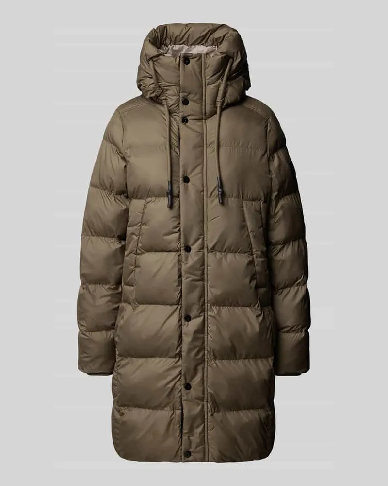 G-STAR RAW Steppparka mit Druckknopfleiste Modell 'Whistler Khaki