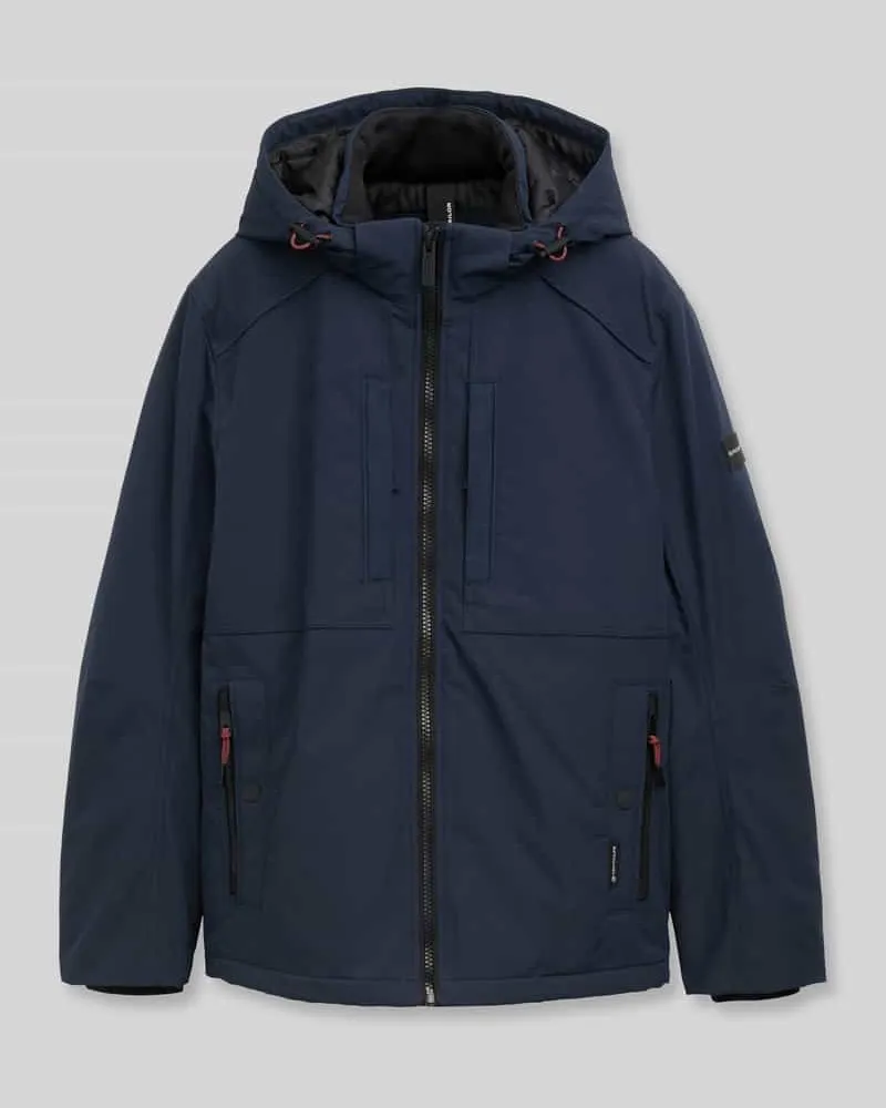 Tom Tailor Funktionsjacke mit Kapuze Marine