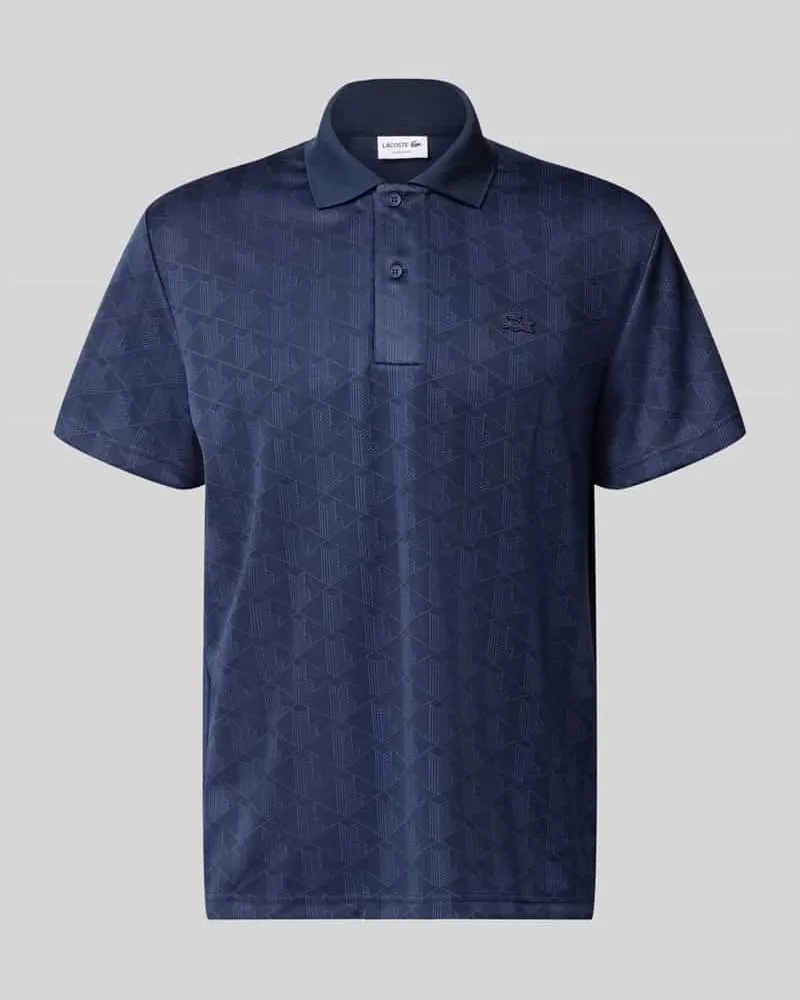Lacoste Classic Fit Poloshirt mit Logo-Detail Dunkelblau