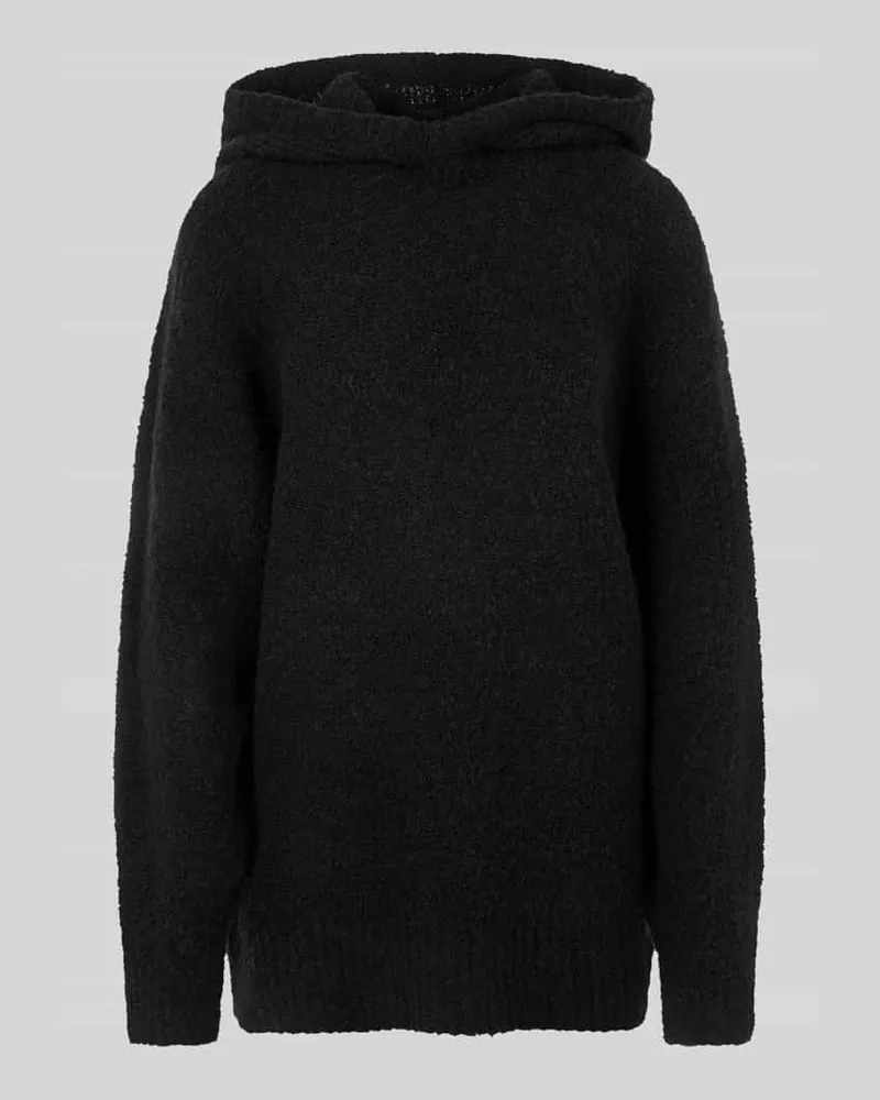 Marc Cain Loose Fit Pullover aus Alpaka-Woll-Mix Black