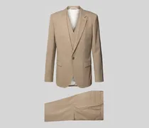 Slim Fit Anzug mit Woll-Anteil Modell 'Arti/Hesten242V1X