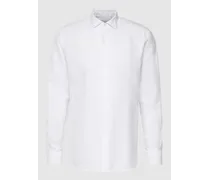 Slim Fit Premium Shirt  mit Premium Leinen-Anteil Modell 'Kent
