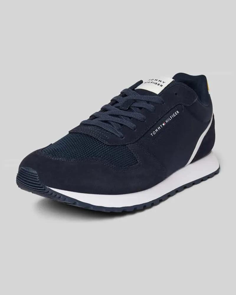 Tommy Hilfiger Sneaker mit Schnürverschluss Dunkelblau