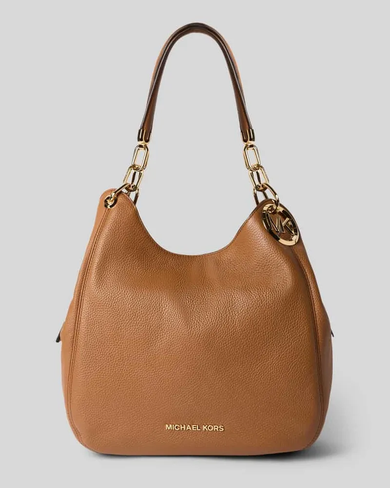 Michael Kors Shoulder Bag mit Logo-Applikation Modell 'Lillie Cognac