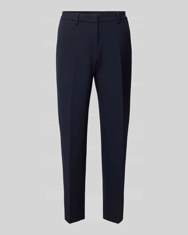 Cambio Regular Fit Stoffhose mit Baumwolle Modell 'KRYSTAL Marine