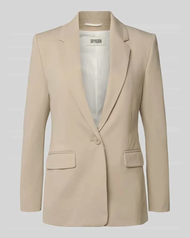 Drykorn Blazer mit Reverskragen Modell 'ATLIN Sand