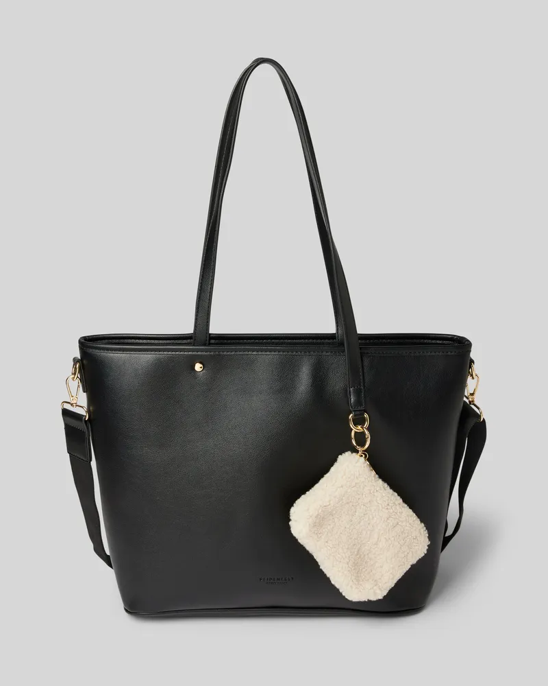 SEIDENFELT Shopper mit Mini-Bag Modell 'LEMVIG Black