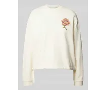 Sweatshirt mit floralem Print