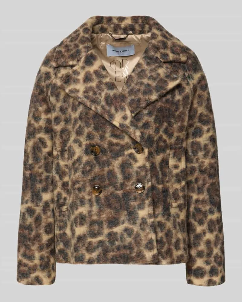More & More Jacke mit Reverskragen Camel