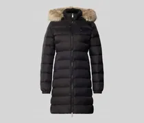 Slim Fit Steppmantel mit Daunen-Feder-Füllung