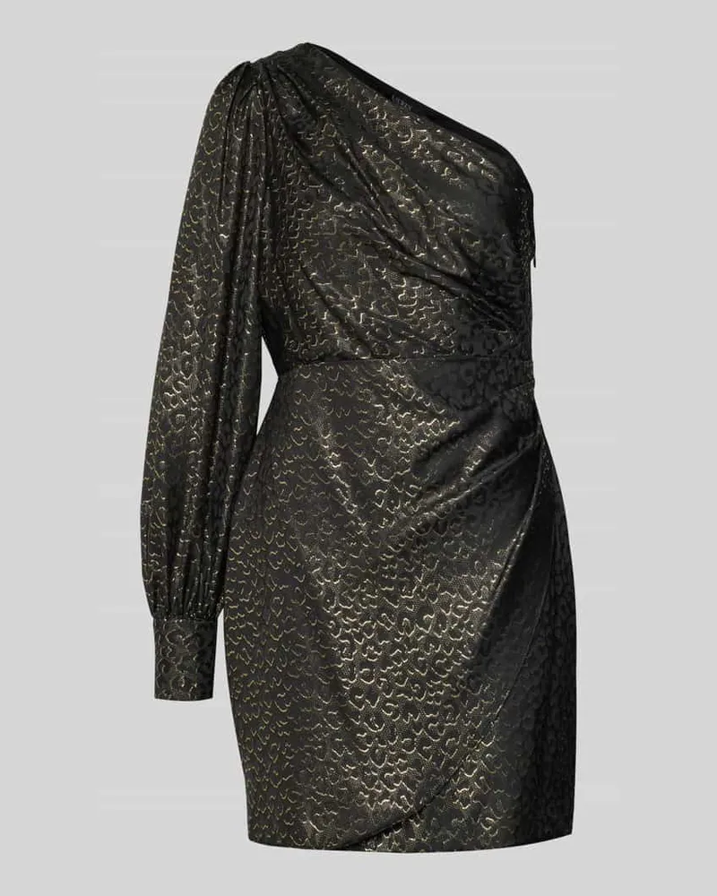Ralph Lauren Cocktailkleid im One-Shoulder-Look Modell 'MACKEAN Black