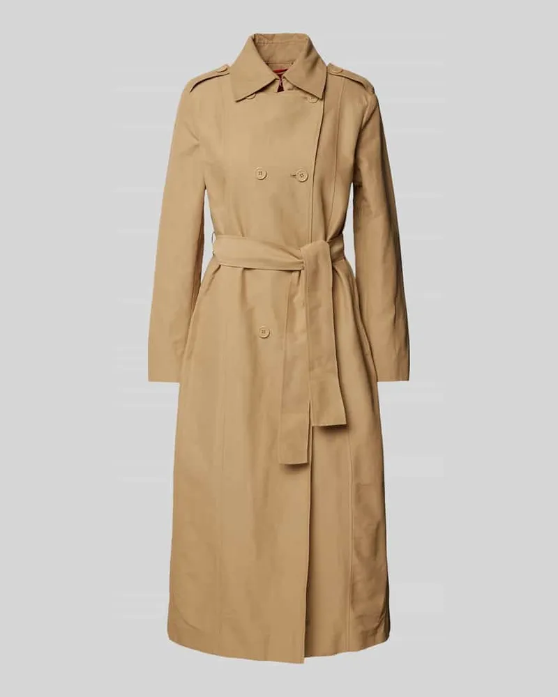 MAX&Co. Trenchcoat mit Bindegürtel Modell 'MILONG Beige