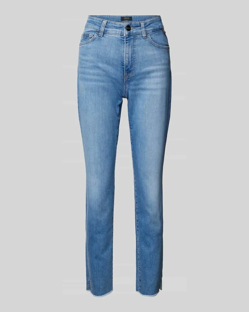 Marc Cain Slim Fit Jeans im 5-Pocket-Design Hellblau