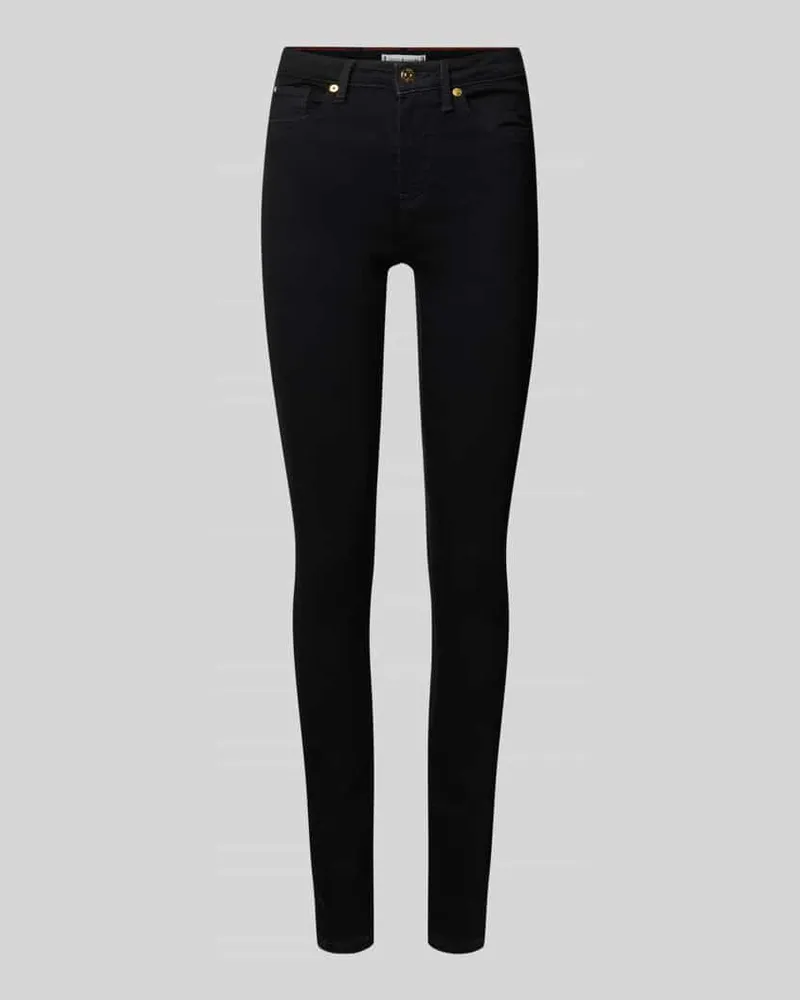 Tommy Hilfiger Skinny Fit Jeans aus Baumwoll-Mix Modell 'COMO Black