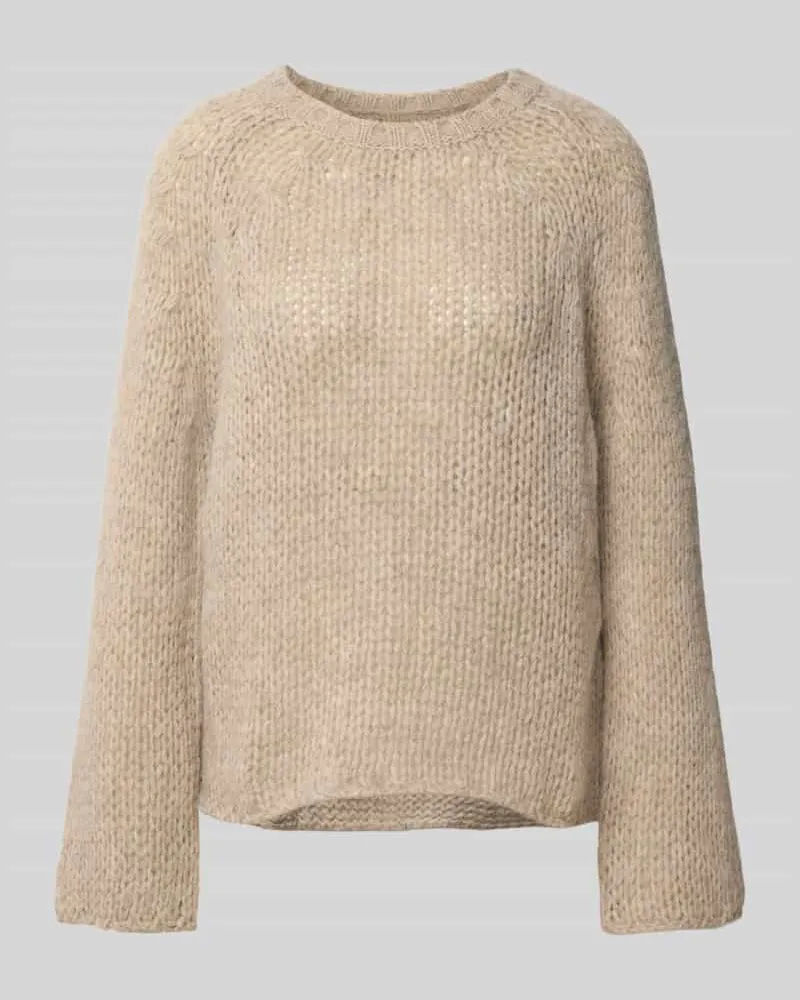 Juvia Relaxed Fit Pullover mit Alpaka-Anteil Beige