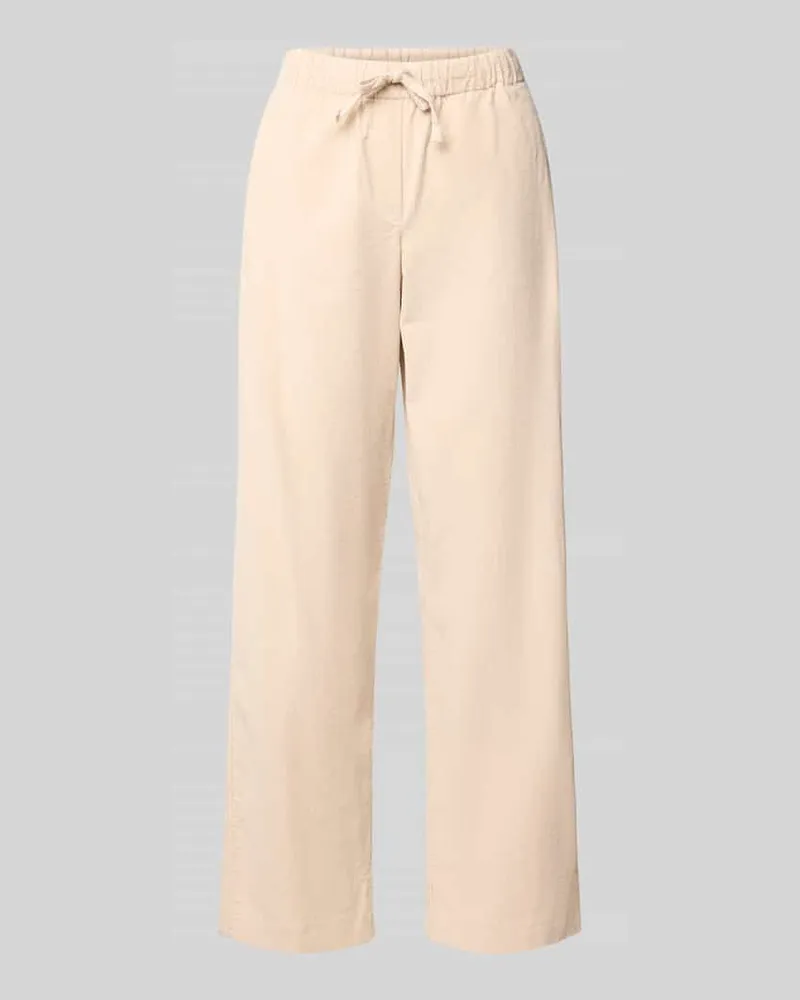 Armedangels Relaxed Fit Weite Hose aus Baumwoll-Mix Modell 'JAIMILAA Beige