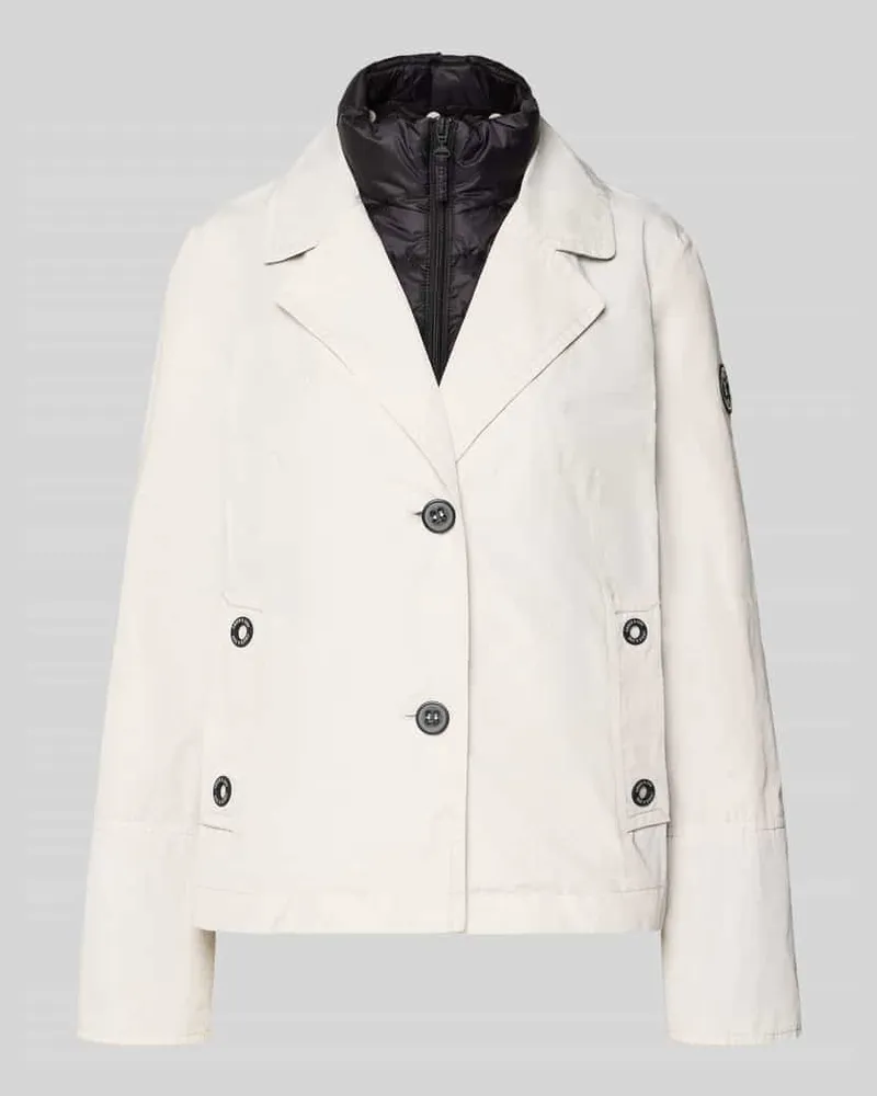 AMBER & JUNE Jacke im 2-in-1-Look Kitt