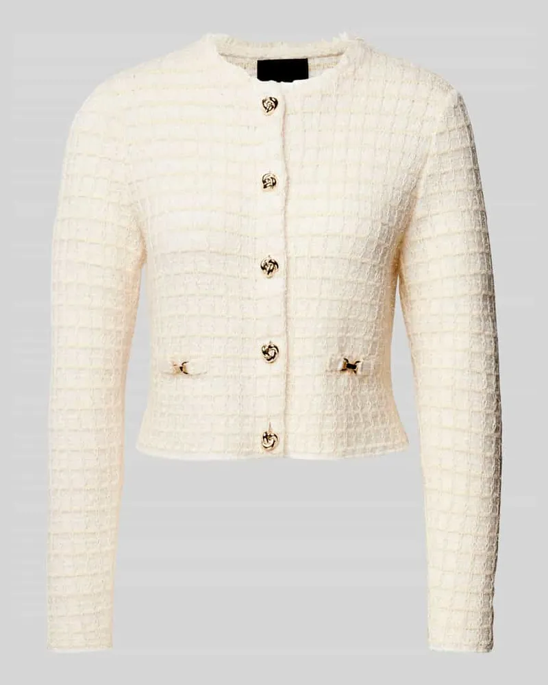 Marc Cain Blazer mit Applikationen Ecru