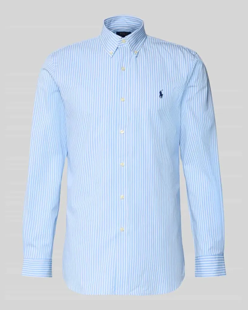 Ralph Lauren Freizeithemd mit Knopfleiste Bleu