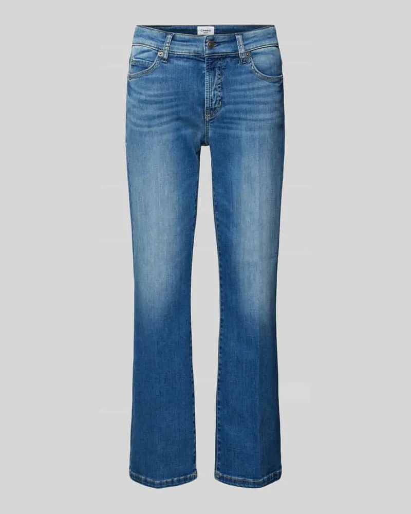 Cambio Jeans in 5-Pocket-Design Modell 'PARIS EASY KICK Blau