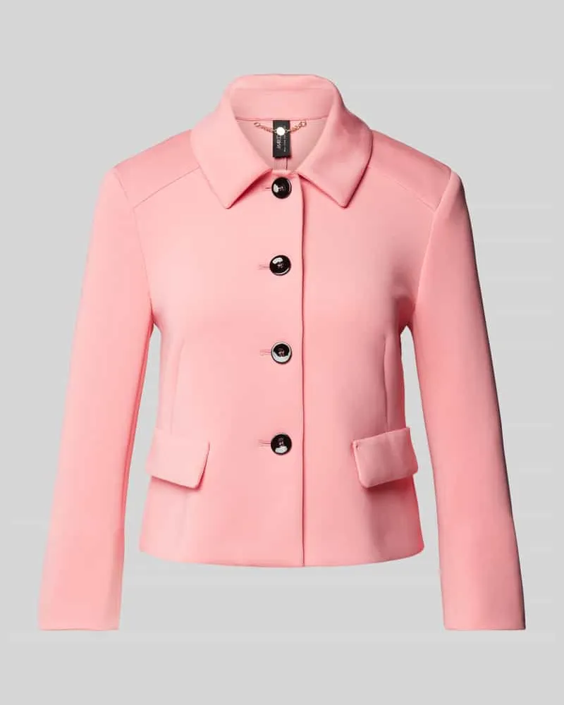 Marc Cain Blazer mit Umlegekragen Pink