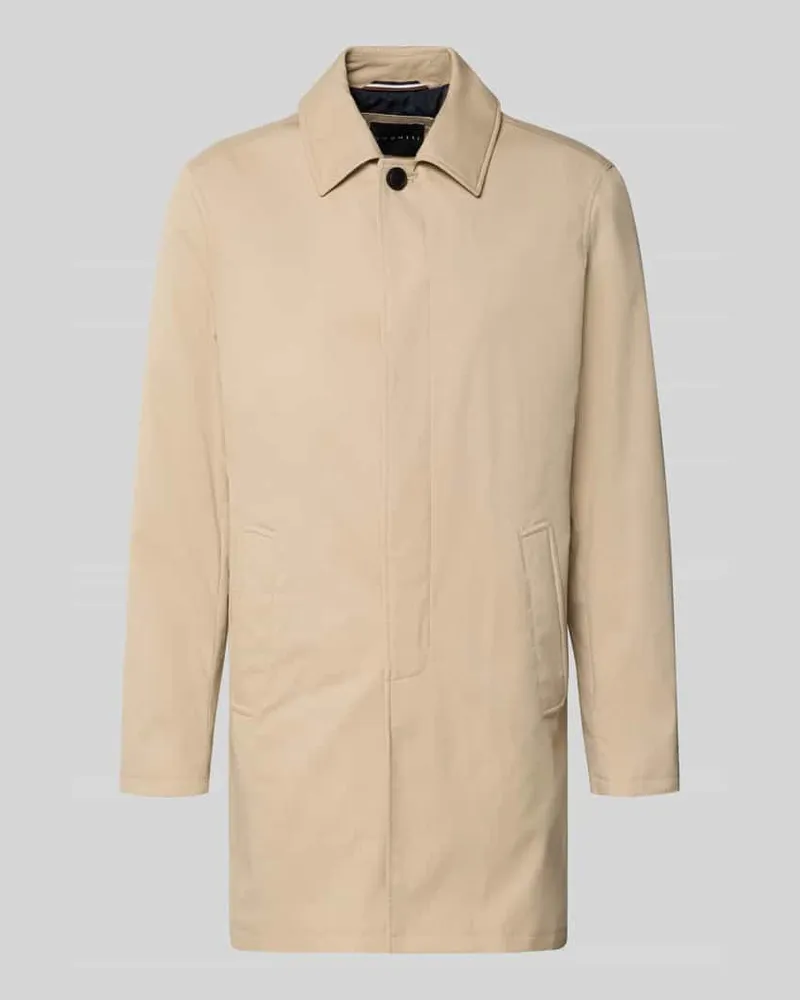 Bugatti Kurzmantel mit Eingrifftaschen Beige