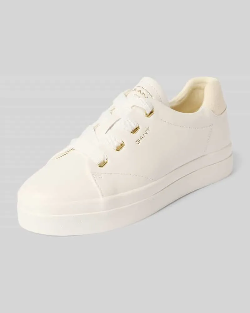 Gant Sneaker mit Label-Detail Modell 'AVONA Weiss