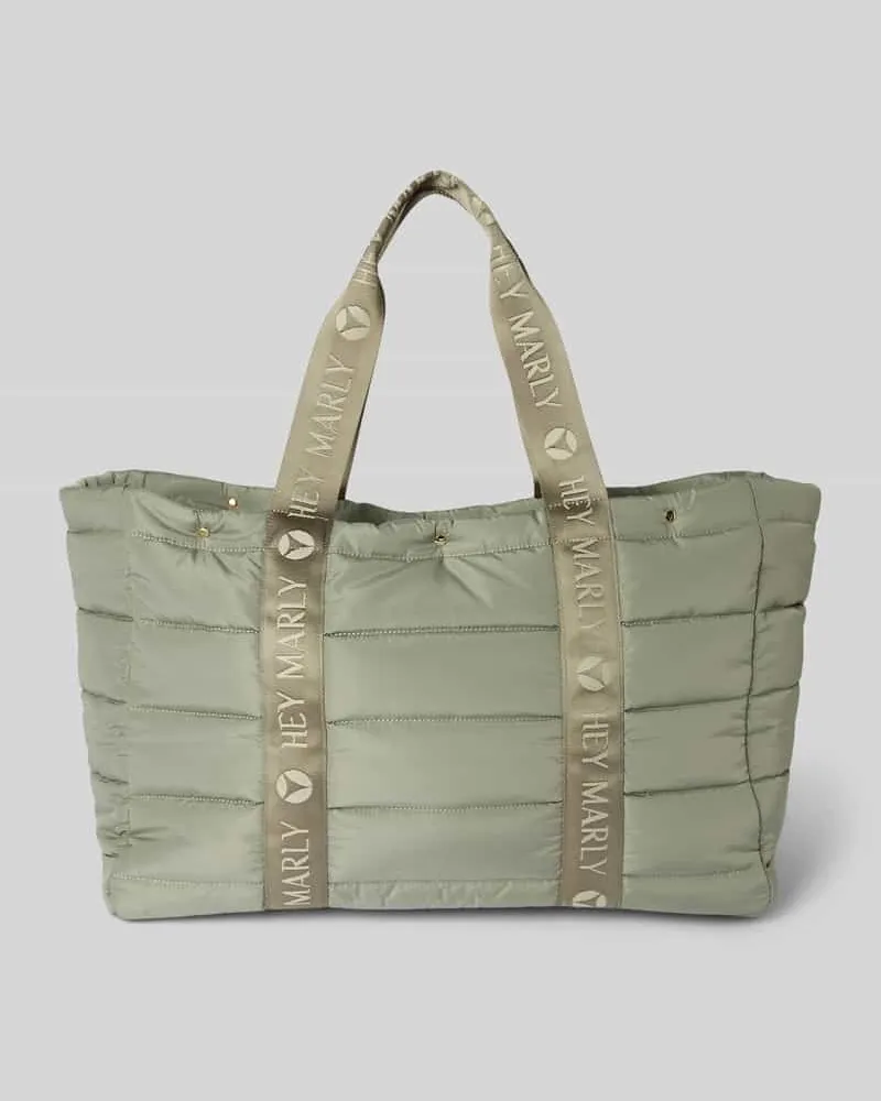 Hey Marly Shopper mit Steppnähten Modell 'Travel Buddy Schilf