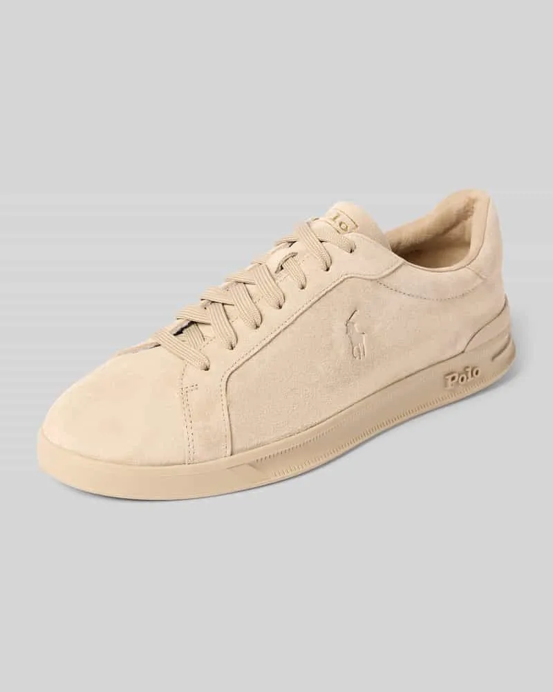 Ralph Lauren Sneaker mit Label-Details Beige