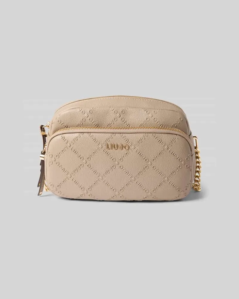 Liu Jo Satchel Bag mit Steppnähten Taupe