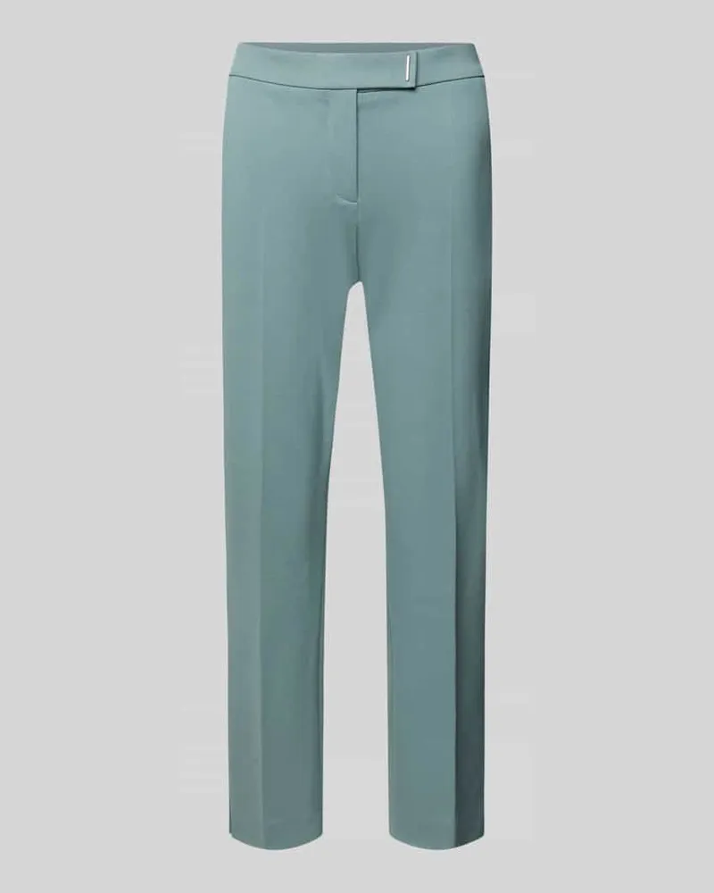 HUGO BOSS Slim Fit 7/8-Hose aus Viskose-Mix Modell 'TAPRIA-CROP Mint