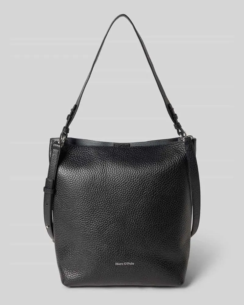 Marc O'Polo Shopper aus echtem Rindsleder Modell 'BRINJA Black