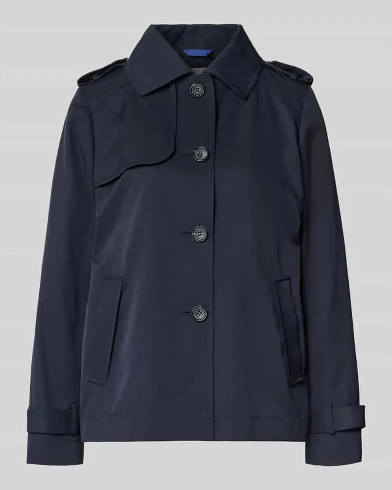 Christian Berg Regular Fit Jacke mit Umlegekragen Dunkelblau