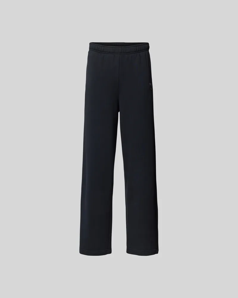 Kitsuné Sweatpants mit elastischem Bund Black