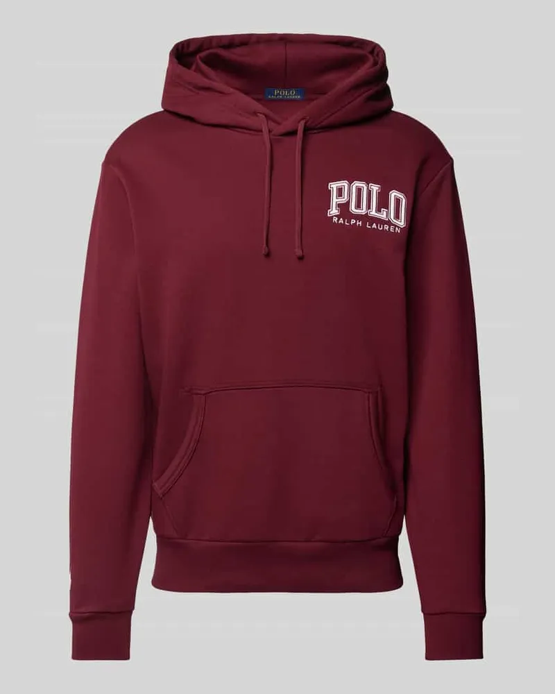 Ralph Lauren Hoodie mit Känguru-Tasche Bordeaux