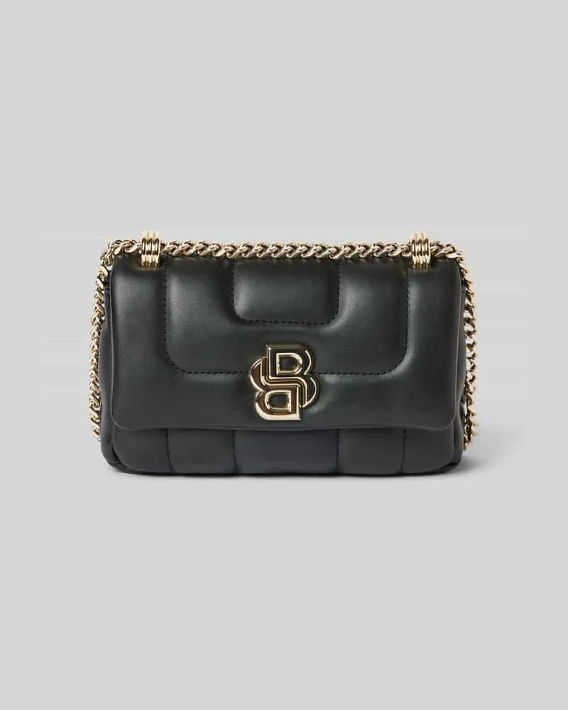 HUGO BOSS Handtasche mit Logo-Applikation Modell 'B_ICON Black