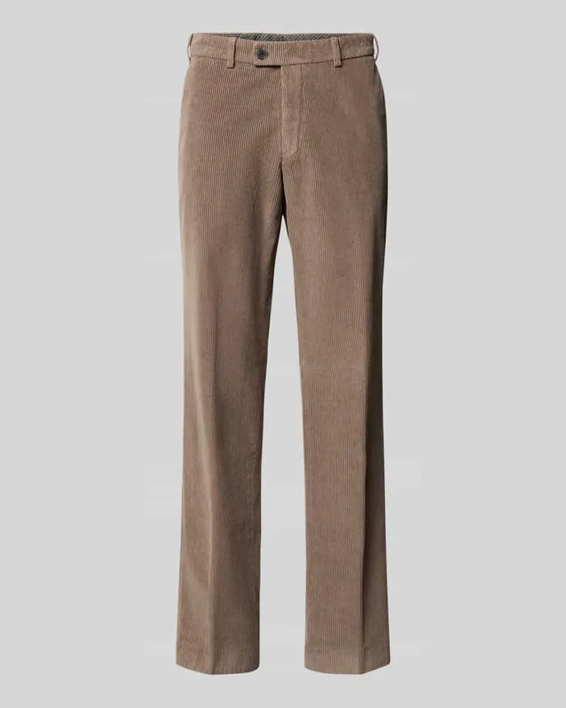 Hiltl Regular Fit Cordhose aus Baumwollmix Mittelgrau