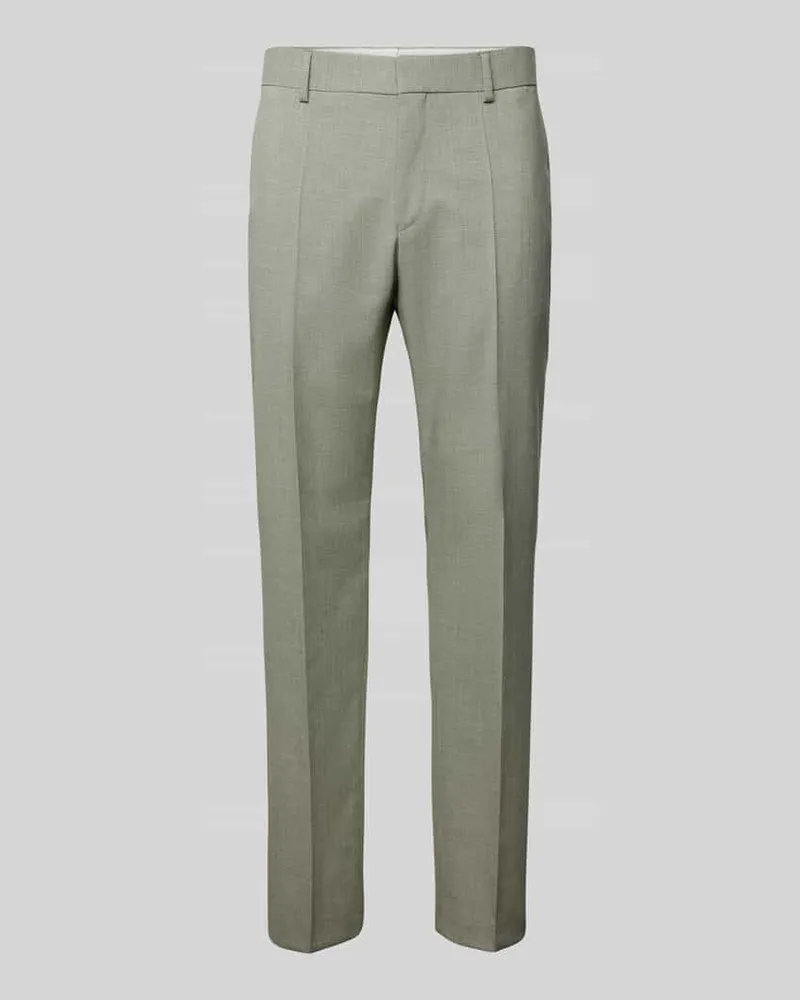 HUGO BOSS Regular Fit Anzughose aus Schurwoll-Mix Modell 'Hutson Lind