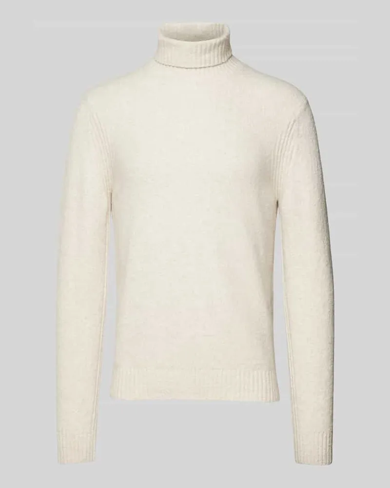 cinque Strickpullover mit Rollkragen Offwhite